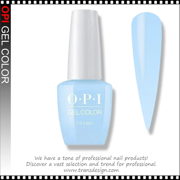 OPI GELCOLOR It's a Boy ! GCT75