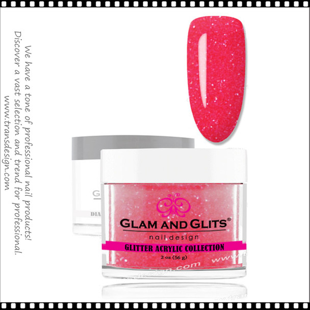 GLAM AND GLITS Glitter Collection - Electric Pink 2oz.