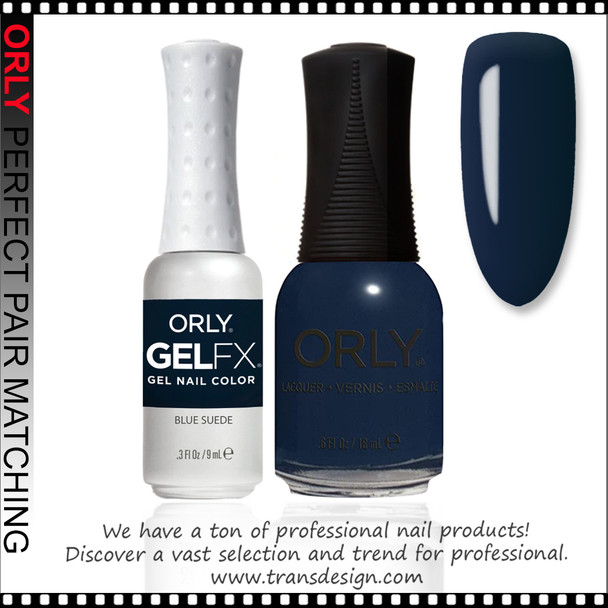 ORLY Perfect Pair Matching - Blue Suede*