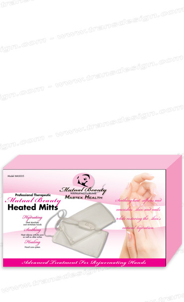 MUTUAL BEAUTY - Heated Mitts White  110V