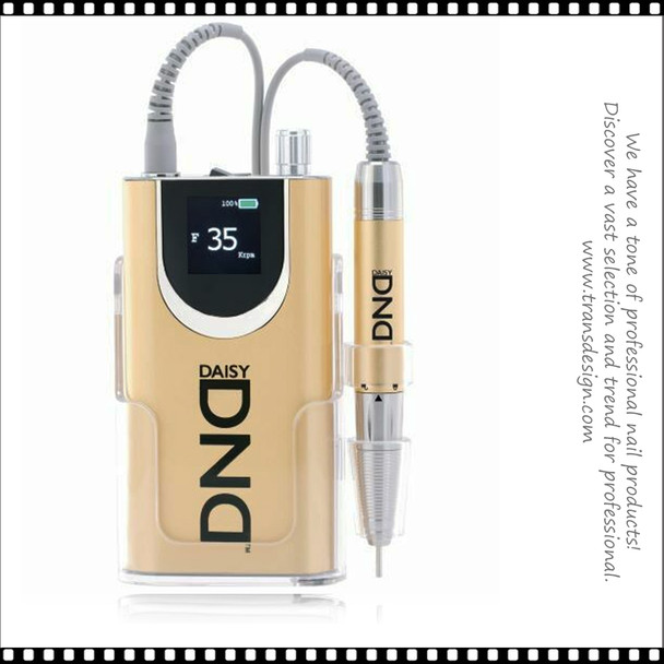 DND Rechargeable Portable Nail Drill Gold