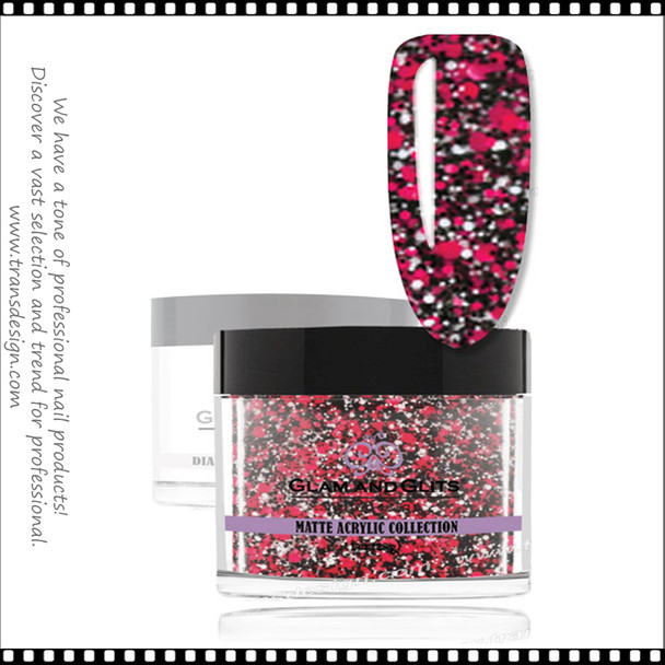 GLAM AND GLITS Matte Acrylic - Berry Bomb 1.oz #MA602