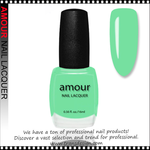 AMOUR Nail Lacquer - Lime Lustre 0.56oz