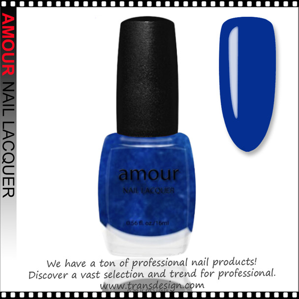 AMOUR Nail Lacquer - Darling Blue 0.56oz