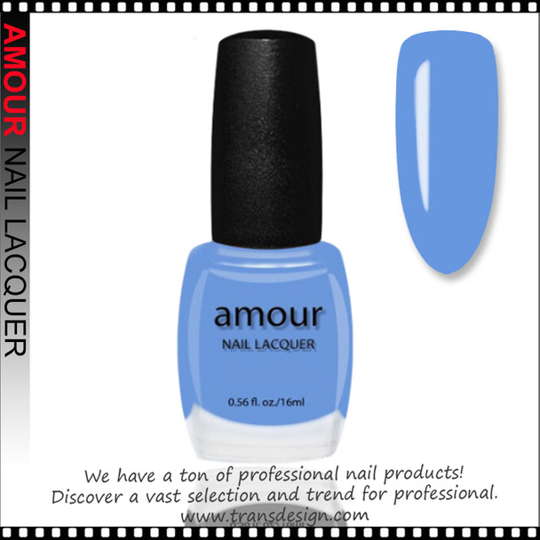 AMOUR Nail Lacquer - De La Bloo 0.56oz (C)