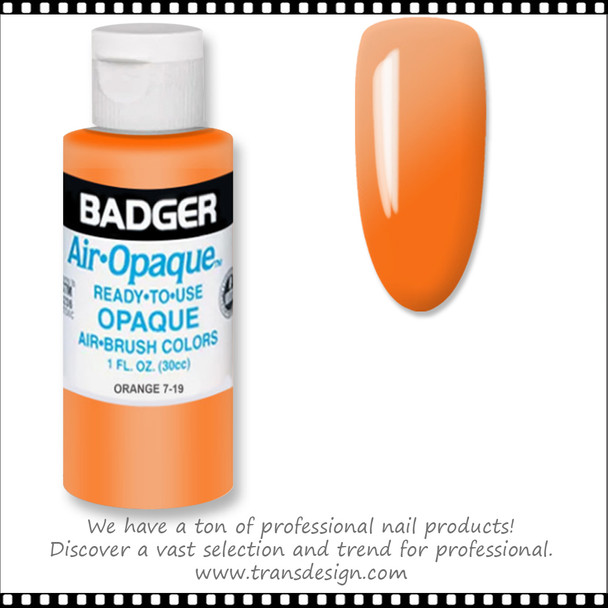 BADGER Airbrush Color - Orange 1oz.