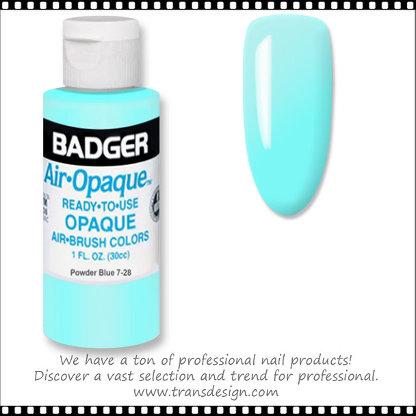 BADGER Airbrush Color - Powder Blue 1oz.