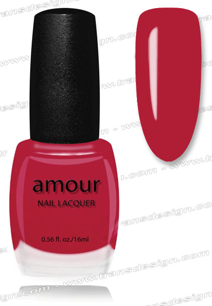 AMOUR Nail Lacquer - Broadway Red 0.56oz