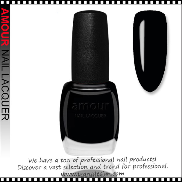 AMOUR Nail Lacquer - Black Magic 0.56oz