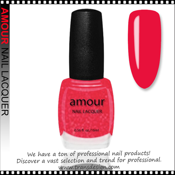 AMOUR Nail Lacquer - Icy Pink 0.56oz AMOUR Nail Lacquer - Icy Pink 0.56oz