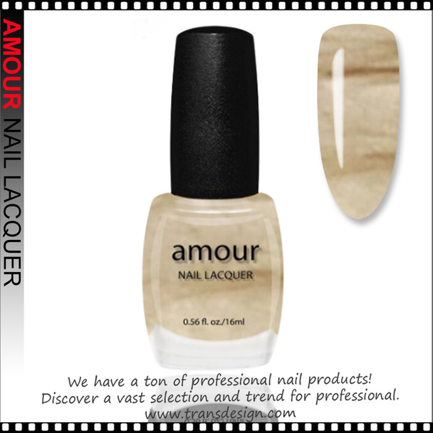 AMOUR Nail Lacquer - Elegant Bronze 0.56oz AMOUR Nail Lacquer - Elegant Bronze 0.56oz