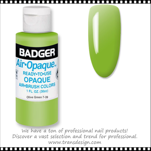 BADGER Airbrush Color - Olive Green 1oz.
