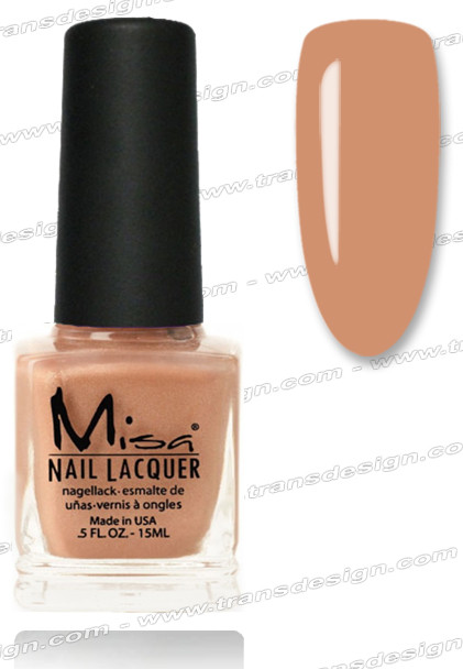 MISA Nail Lacquer - Sugar Peach Cream 0.5oz*