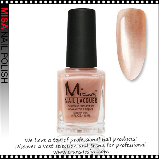 MISA Nail Lacquer - Peony Whisper 0.5oz*