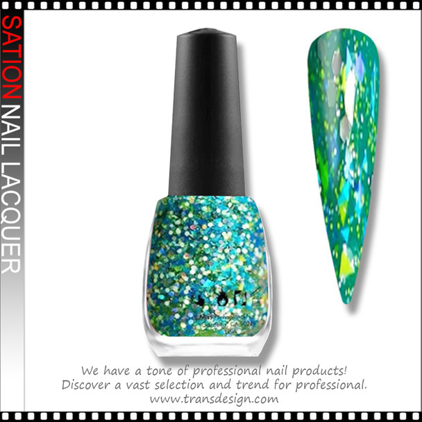 SATION Nail Lacquer - Go-Glitter Girl 0.5oz (G)* SATION Nail Lacquer - Go-Glitter Girl 0.5oz (G)*