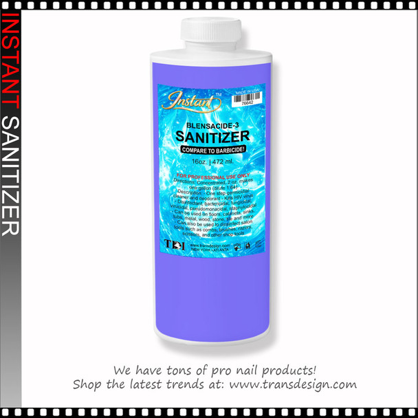 INSTANT Blensacide-3 Sanitizer 16oz.