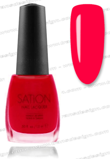 SATION Nail Lacquer - Pink Fury  0.5oz*