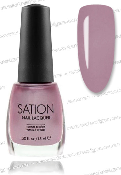 SATION Nail Lacquer - Plum Frost 0.5oz