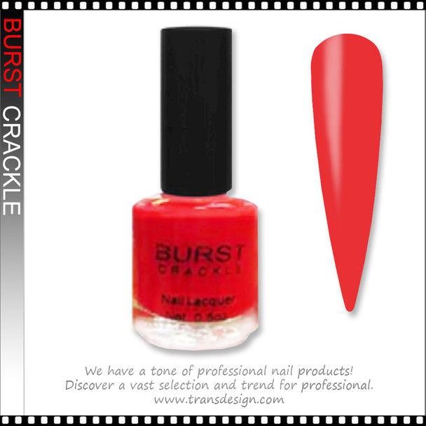 BURST CRACKLE Nail Lacquer - Hot Spot #3