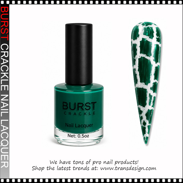 BURST CRACKLE Nail Lacquer - Rolling Hills #4