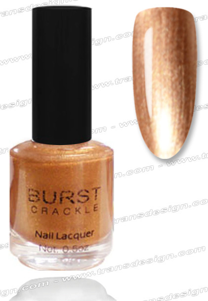 BURST CRACKLE Nail Lacquer - Bronze Medal  #15