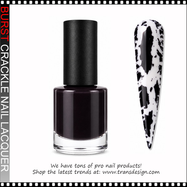 BURST CRACKLE Nail Lacquer - Deep Passion  #14