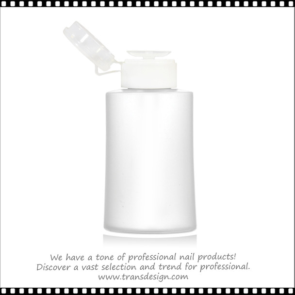 BOTTLE - Plastic Liquid Pump Dispenser 6oz.