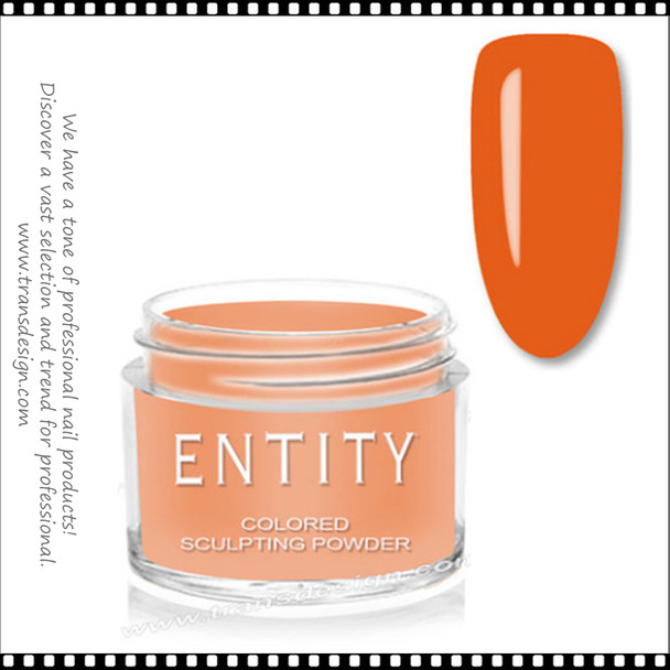 ENTITY Colored Acrylic Powder - Pop Art Orange Powder 