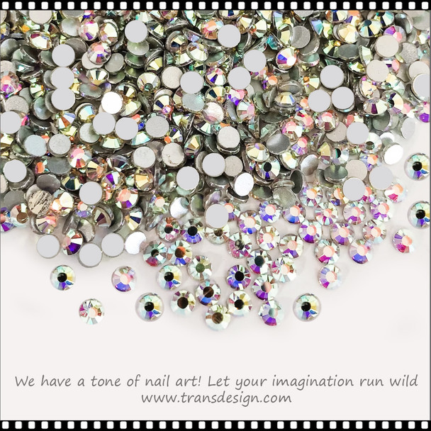 CRYSTAL RHINESTONE #SS10 Crystal AB 288 Count/Pack