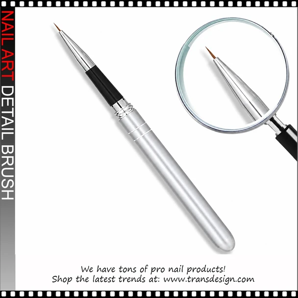 FLEXBRUSH Nail Art , Gel Brush, Detail 0.26" Length
