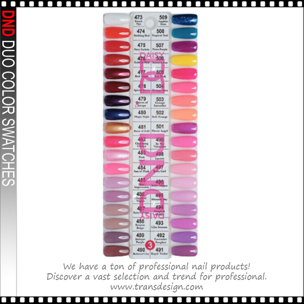 DND Duo Color Swatches – Single – 3