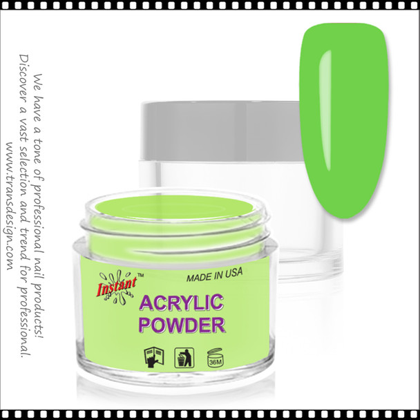 INSTANT ACRYLIC & DIP COLOR - Neon Lime Green 2oz.