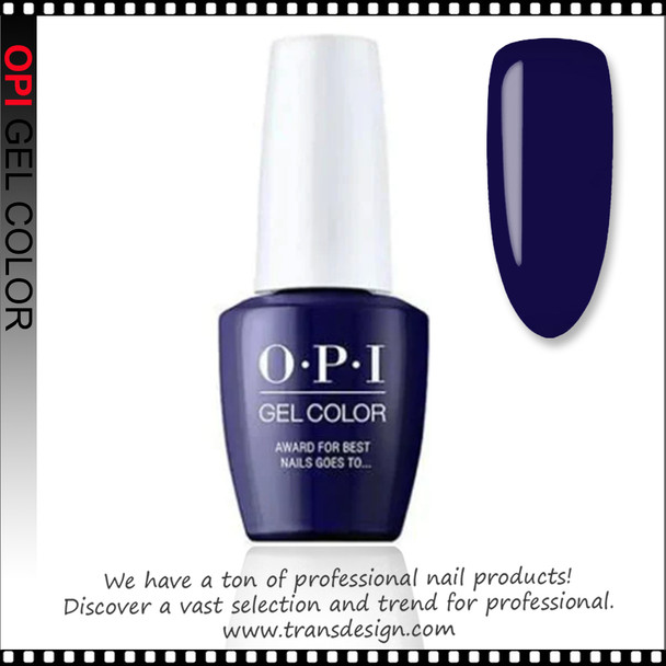 OPI GELCOLOR Award For The Best Nails Goes To.. GCH009