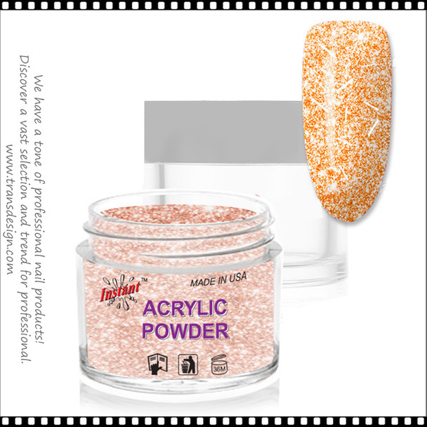 INSTANT ACRYLIC & DIP POWDER Cool Abstraction Rose Gold 2oz.