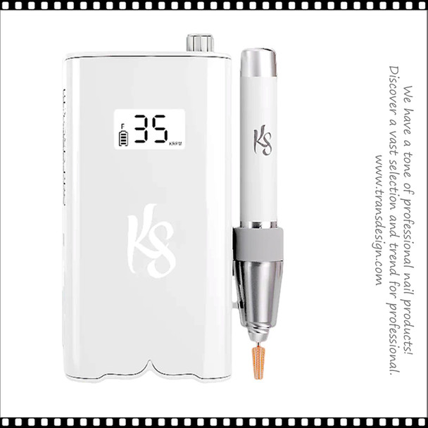 KIARA SKY Portable Nail Drill, White 