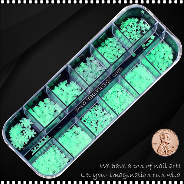 INSTANT FOIL DIE CUT Glow-In-The-Dark Assorted Case