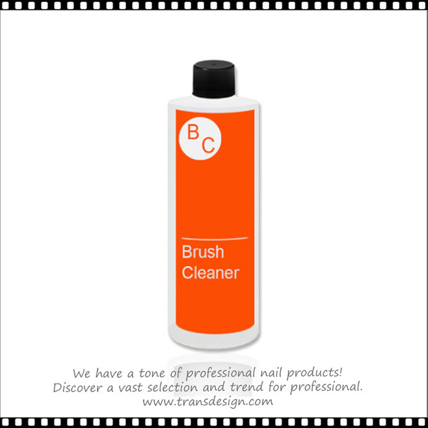 BOTTLE Imprinted 'BRUSH CLEANER' with Twist Top Cap 8oz.