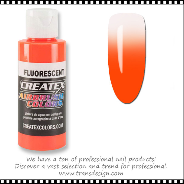 CREATEX AIRBRUSH Fluorescent Orange 2oz. #5409