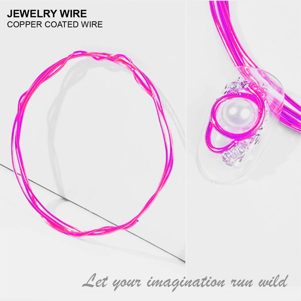 JEWELRY WIRE Light Pink 0.02" Diameter x 40" Length