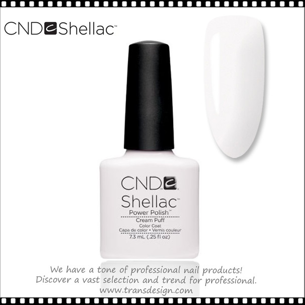 CND SHELLAC Cream Puff 0.25oz.