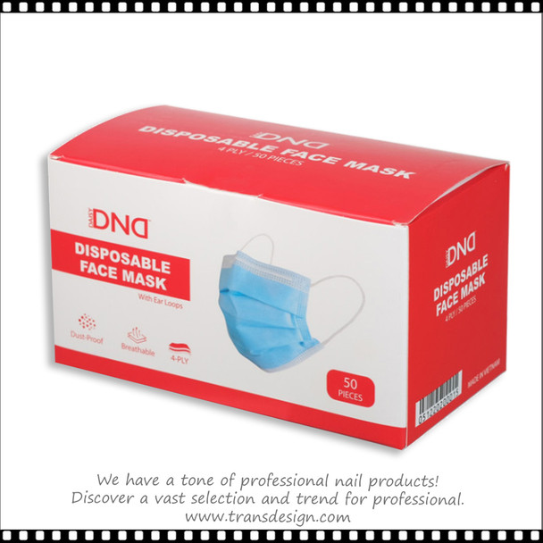 DND Disposable Face Mask 3 Ply 50/Box