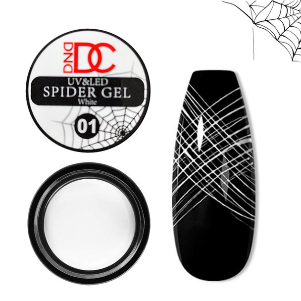 DND DC - Spider Gel 01 White 15ml