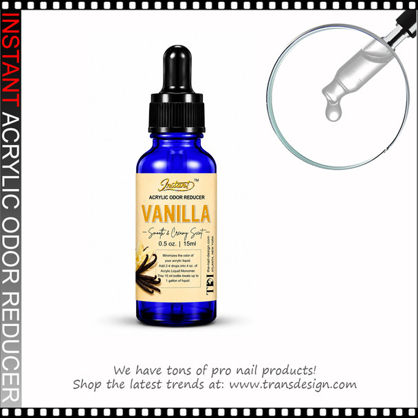 INSTANT Acrylic Odor Reducer, VANILLA 0.5oz.