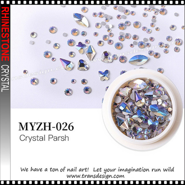 RHINESTONE CRYSTAL Assorted Crystal Parsh/Case #MYZH-026