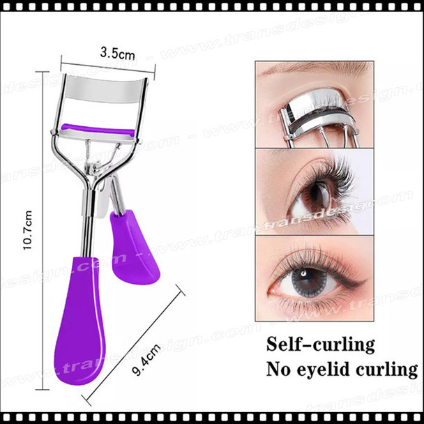 EYELASH CURLE Chrome Plated Professional, Purple