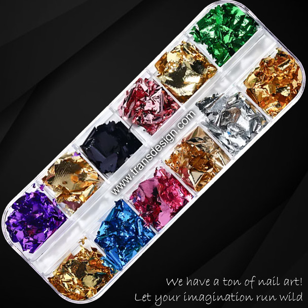 INSTANT FOIL Ultra-thin Assorted Colors Case #YN-04