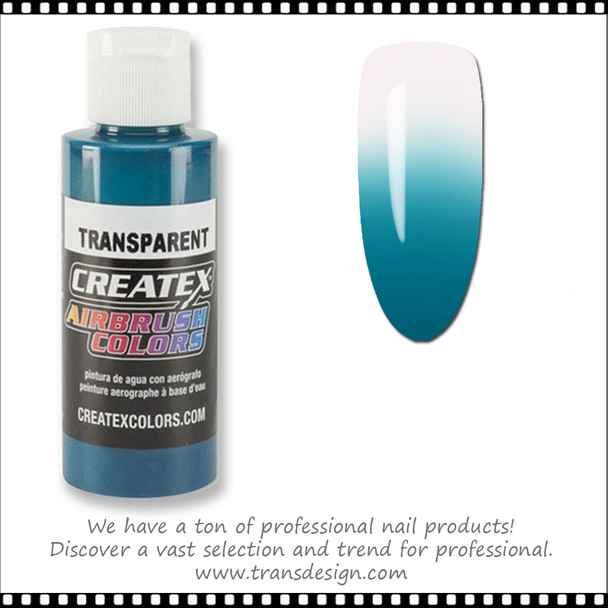 CREATEX AIRBRUSH Transparent Aqua 2oz.