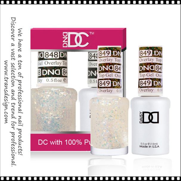 DND Duo Gel - Overlay Top Gel  #849