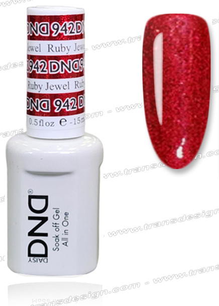 DND Platinum Gel - #942 Ruby Jewel