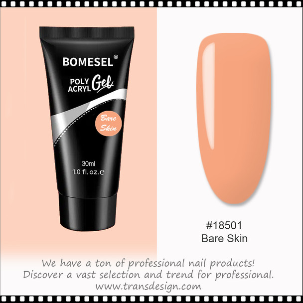 BOMESEL Poly Gel, Bare Skin Color 1oz.